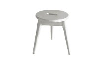 Solid Wood Round Tripod Stool - Arendal