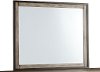 Clearance Industrial Modern Pine & Metal Mirror - Edgewood