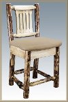 MWGCBSWNRBUCK24 Counter Height Bar Stool w/ Back - Glacier-3