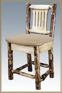 MWGCBSWNRBUCK24 Counter Height Stool w/ Back - Glacier-2