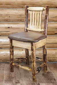 MWGCBSWNRSADD24 Counter Height Stool w/ Back - Glacier