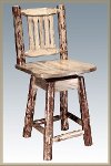 MWGCBSWSNR24 Counter Height Swivel Bar Stool w/ Back - Glacier-2