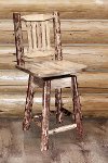 MWGCBSWSNR24 Counter Height Swivel Bar Stool w/ Back - Glacier-3