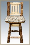 MWGCBSWSNRWILD24 Counter Height Swivel Bar Stool w/ Back - Glacier-2