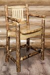 MWGCBSWCAS24 Counter Height Captain's Bar Stool- Glacier-4