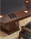 Cherry 60 Inch Hexagon Game/Dining Table - Morris Collection-3