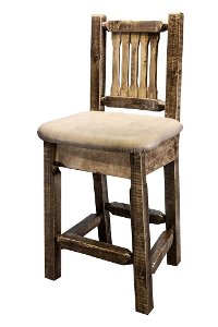 MWHCBSWNRSLBUCK24 Counter Height Stool w/ Back - Glacier-2