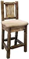 Homestead Upholstered Counter Height Stool