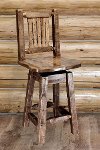 MWHCBSWSNRSL24 Counter Height Swivel Bar Stool w/ Back - Homestead-4