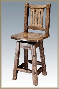 MWHCBSWSNRSL24 Counter Height Swivel Bar Stool w/ Back - Homestead-6