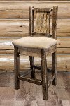 MWHCBSWSNRSLBUCK24 Counter Height Swivel Bar Stool w/ Back - Homestead-4