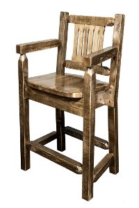 MWHCBSWCASSL24 Counter Height Captain's Bar Stool - Homestead-8