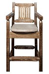 MWHCBSWCASSLBUCK24 Counter Height Captain's Bar Stool - Homestead-3