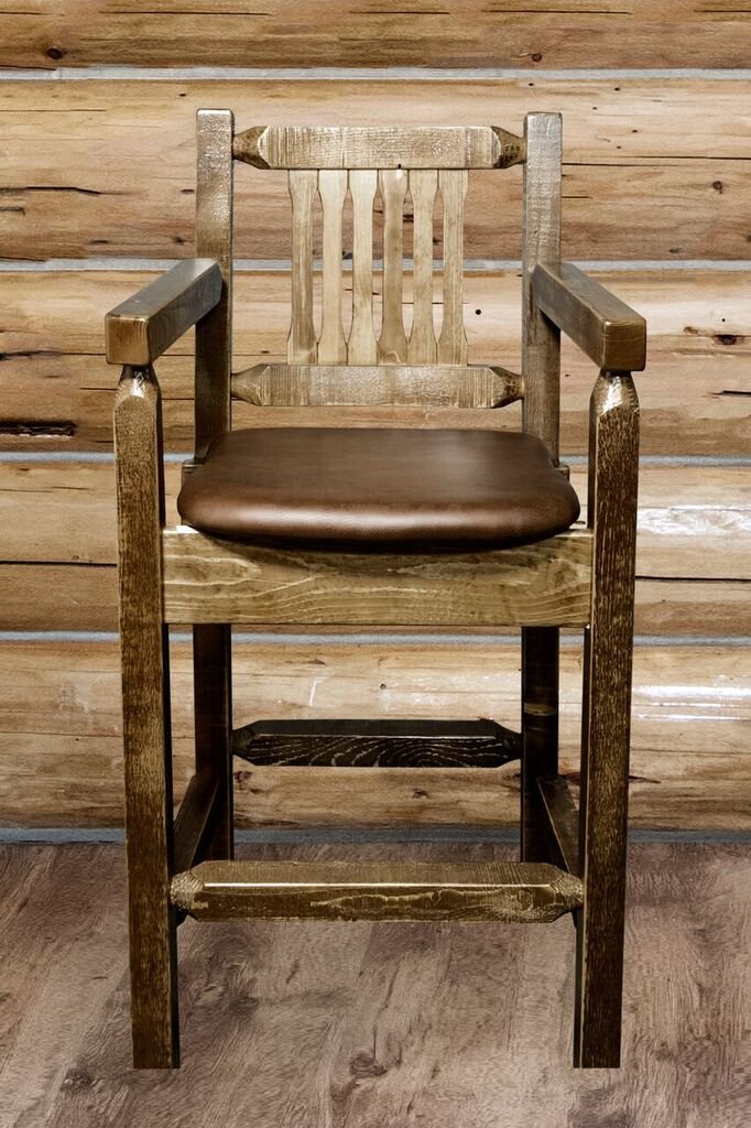 Homestead Counter Height Captain's Bar Stool-1