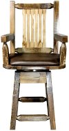 MWHCBSWSCASSLSADD24 Counter Height Swivel Captain's Bar Stool - Homestead