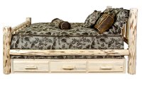 MWSBQV Queen Bed w/ Storage - Montana