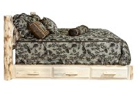 MWSBPCAKV California King Platform Bed w/ Storage - Montana-2