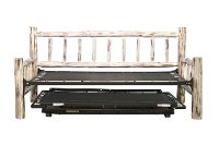 MWDBTV Twin Day Bed w/ Pop Up Trundle Bed - Montana
