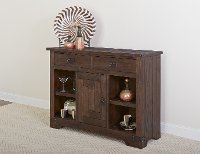 Distressed Pine Dining Room Sideboard - Preston Woods