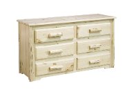 MW6DV 6-Drawer Double Dresser - Montana