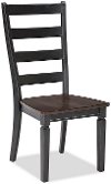 Black Ladder Back Dining Chair - Glennwood