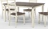 Clearance White Leg Dining Table - Glennwood