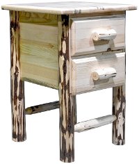 MWN2DNV Nightstand with 2 Drawers - Montana-2