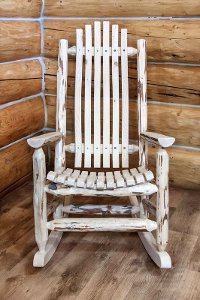 MWLRV Adult Log Rocker - Montana