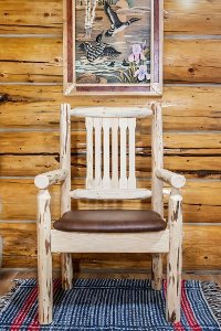 MWCASCNVSADD Captain's Chair w/ Upholstered Seat - Montana-2