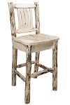 MWBSWNRV Bar Stool w/ Back - Montana-2