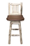MWBSWSNRVSADD Swivel Bar Stool w/ Back - Montana-2