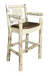 MWBSWCASVSADD Captain's Bar Stool w/ Back - Montana-2