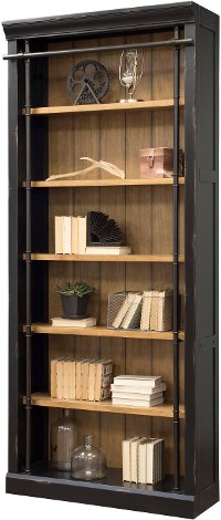 Black/Honey Bookcase - Toulouse