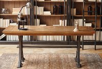 Honey Brown Writing Desk - Toulouse