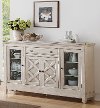 Brushed White Dining Server - Scottsdale Collection-2