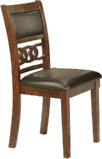 Brown Traditional Dining Chair - Cally