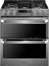 LUTD4919SN LG Signature 7.3 cu ft Dual Fuel Double Oven Range - Stainless Steel