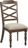 Clearance Cherry Traditional Dining Chair - Larson Collection