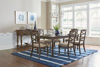 Cherry Traditional 5 Piece Dining Set - Larson Collection