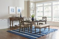 Cherry Traditional 6 Piece Dining Set - Larson Collection
