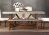Faux Cement Dining Table - Bohemian