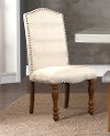 Clearance Ivory Upholstered Dining Chair - Bohemian