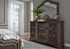 Traditional Chestnut Brown Dresser - Valley Springs