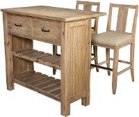 Natural 3 Piece Bar Set - Napa
