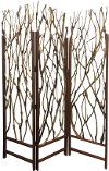 Tree Branch 3 Panel Screen Room Divider