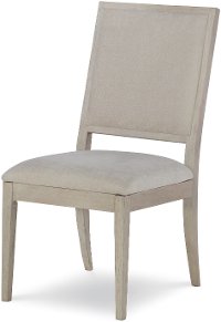 Shadow Gray Contemporary Upholstered Dining Chair - Cinema