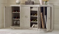 Shadow Gray Contemporary Dining Credenza - Cinema-2