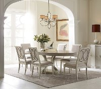 Gray Contemporary 5 Piece Dining Set - Cinema