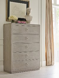 Rachael Ray Home Gray Chest of Drawers - Cinema