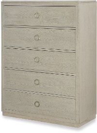 Rachael Ray Home Gray Chest of Drawers - Cinema -2